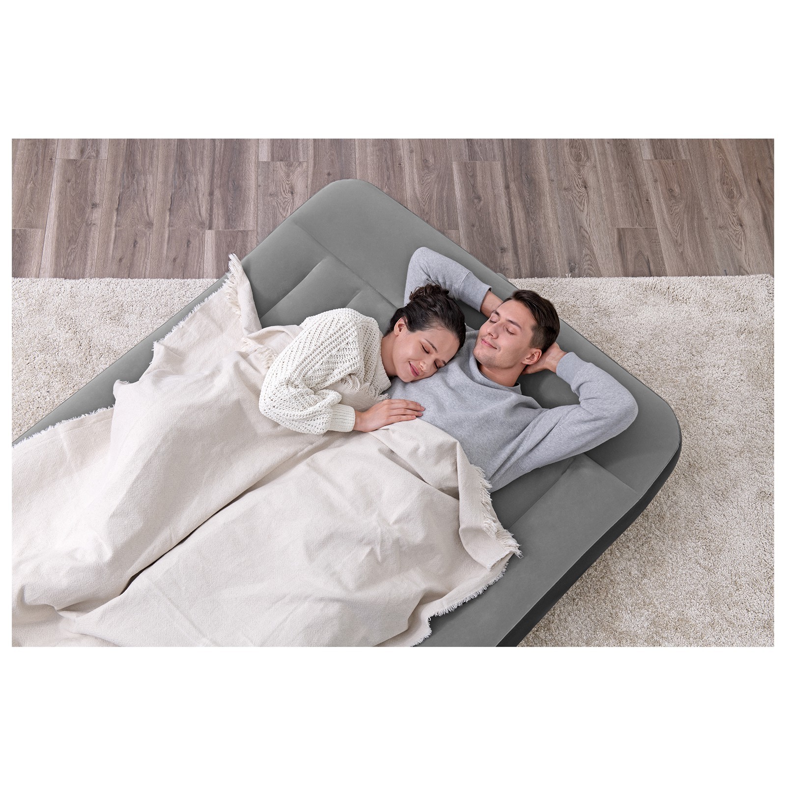 Надувная кровать bestway tritech airbed twin 67723