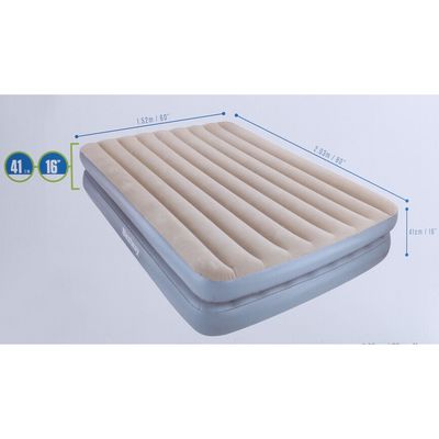 Bestway sleeplux queen air mattress best sale