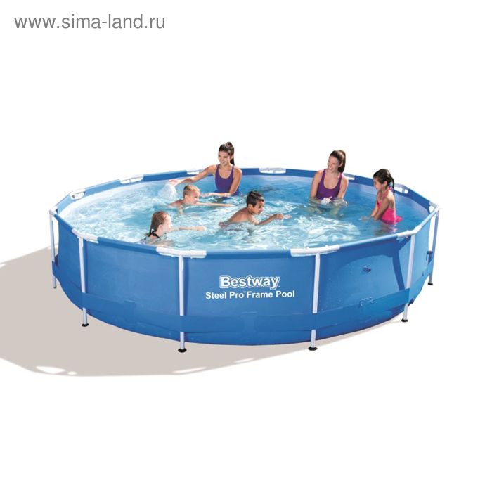 Бассейн каркасный Steel Pro, 366 х 76 см - Фото 1