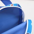 Рюкзак детский на молнии "Спорт", 1 отдел, наружный карман, цвет голубой - Фото 5