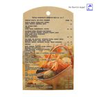 Доска сувенирная фанера 180*300 пасха, лукошко с яйцами - Фото 1