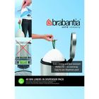 Пакет пластиковый Brabantia PerfectFit, упаковка-диспенсер, размер G (23-30 л), 40 шт - фото 297839883