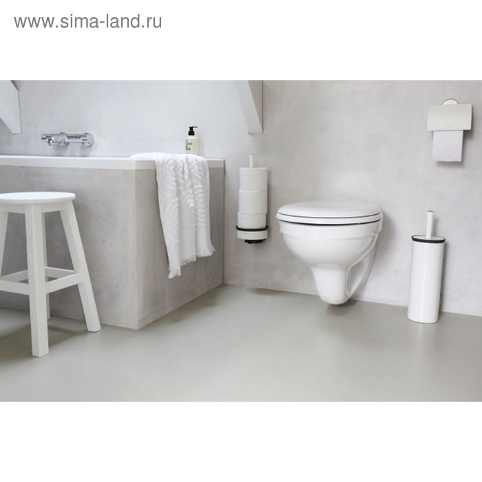 Держатель для хранения туалетной бумаги Brabantia Profile, цвет белый - Фото 1