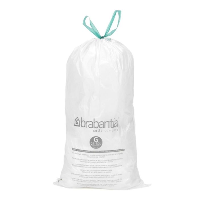 Пакет пластиковый Brabantia PerfectFit, рулон, размер G (23-30 л), 20 шт