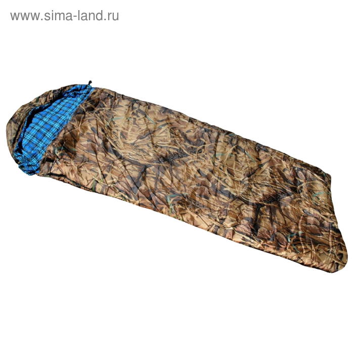 Спальный мешок «Зима» с капюшоном, размер 80 х 180 см - Фото 1