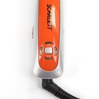 Стайлер Scarlett SC-1063, 75 Вт, d=45 мм, 3 температурных режима, серо-оранжевая - Фото 2