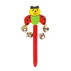 Погремушка с бубенцами "Звери", МИКС - Фото 3