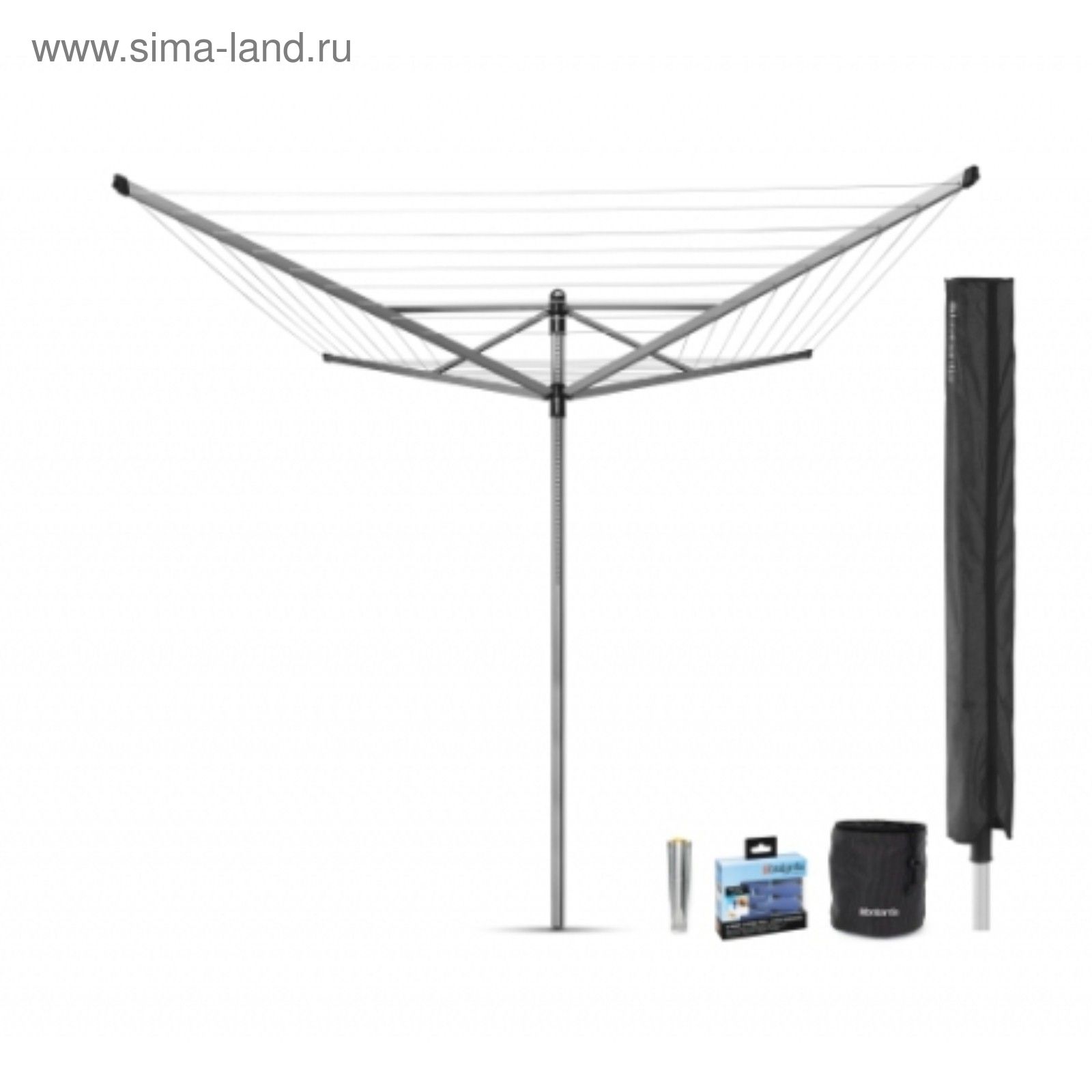 Сушилка для белья Brabantia Lift-O-Matic, уличная, с чехлом и мешком ...
