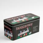 Покер, набор для игры (карты 2 колоды, фишки 200 шт.), с номиналом, 60 х 90 см - Фото 5