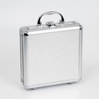 Покер в металлическом кейсе (2 колоды, фишки 100 шт. с номиналом, 5 кубиков), 20×20 см - Фото 4