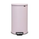 Мусорное ведро Brabantia FlatBack+, с педалью, цвет минерально-розовый, 30 л - фото 5996402