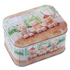 Шкатулка "Три мягких медвежонка" 10,5х8х6,5 см - Фото 1