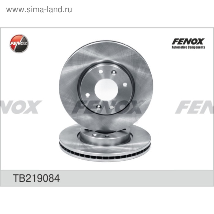 Диск тормозной передний Fenox TB219084 - Фото 1