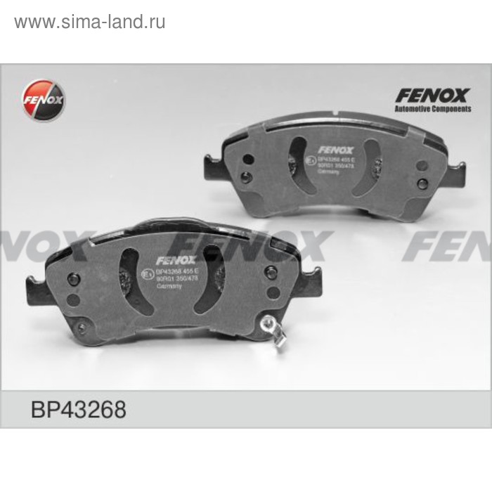 Тормозные колодки передние Fenox BP43268 - Фото 1