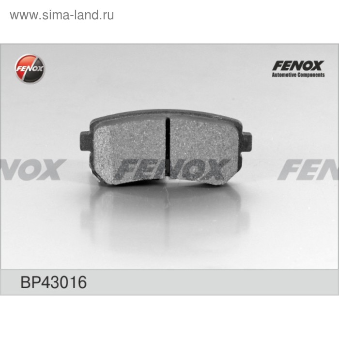 Тормозные колодки задние Fenox BP43016 - Фото 1