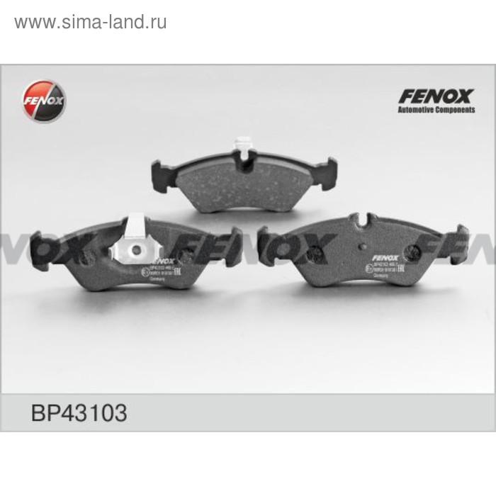 Тормозные колодки задние Fenox BP43103 - Фото 1