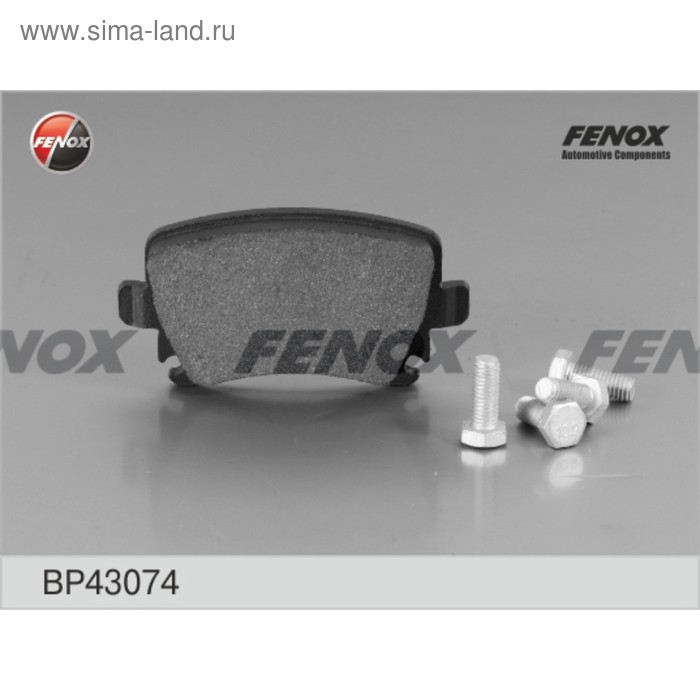 Колодки тормозные Fenox BP43074 - Фото 1