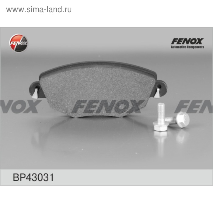 Колодки тормозные Fenox BP43031 - Фото 1