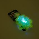 Бант-звезда светящийся, зеленый, 8,5 см - Фото 1