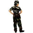 Карнавальный костюм военного "Отважный патруль", штаны, футболка, бандана, рост 104 см - Фото 2