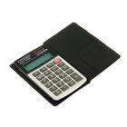 калькулятор карманный 8-разр, 68*112*6мм, 2-е питание, бел/чер SLD7708 - Фото 2