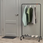 Вешалка - стойка для одежды «Радуга», 89.2×39×152 см, чёрная - Фото 5