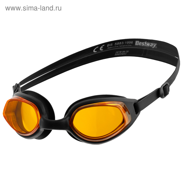 Очки для плавания Accelera, для взрослых, цвет МИКС, 21033 Bestway - Фото 1