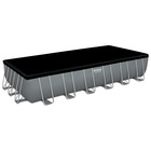 Бассейн каркасный Power Steel, 732×366×132 см, песчаный фильтр-насос, лестница, тент, 516KG Bestway - Фото 9