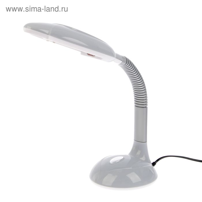 Светильник настольный ЭРА NL-209 G23-9W-GY серый - Фото 1