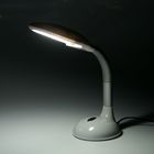 Светильник настольный ЭРА NL-209 G23-9W-GY серый - Фото 2