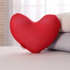 Подушка-антистресс сердце «Любовь согревает», мишки 30х25 см - Фото 4