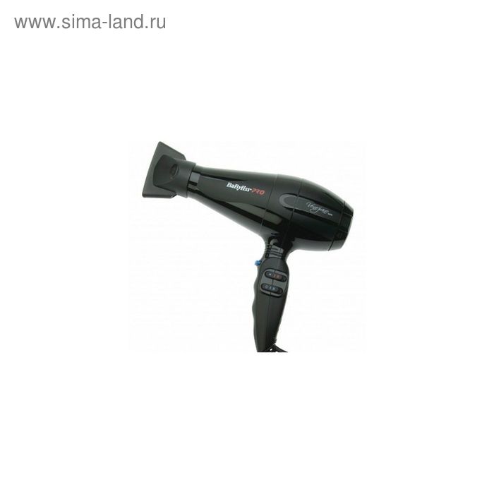 Фен BaByliss BAB6160INRE, 2000 Вт, 2 насадки, 6 уровней регулировки скорости и нагрева - Фото 1