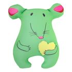 Мягкая игрушка-антистресс "Мышь Милашка", цвет зелёный - Фото 1