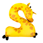 Мягкая игрушка-антистресс "Цифра Два жираф" - Фото 2