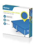 Тент для прямоугольных каркасных бассейнов, 264×174 см, 58105 Bestway - Фото 6