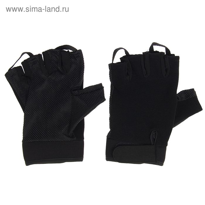 Перчатки Military Half Finder Gloves GL611, размер XL, black - Фото 1