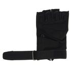 Перчатки Military Tactical Half finger Gloves, размер L, black - Фото 2