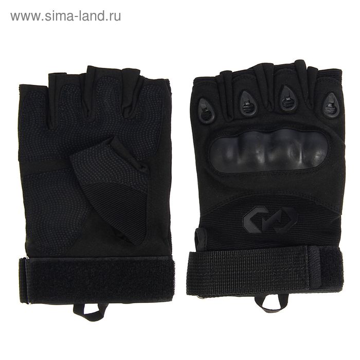 Перчатки Military Half Finder Gloves GL615, размер M, black - Фото 1