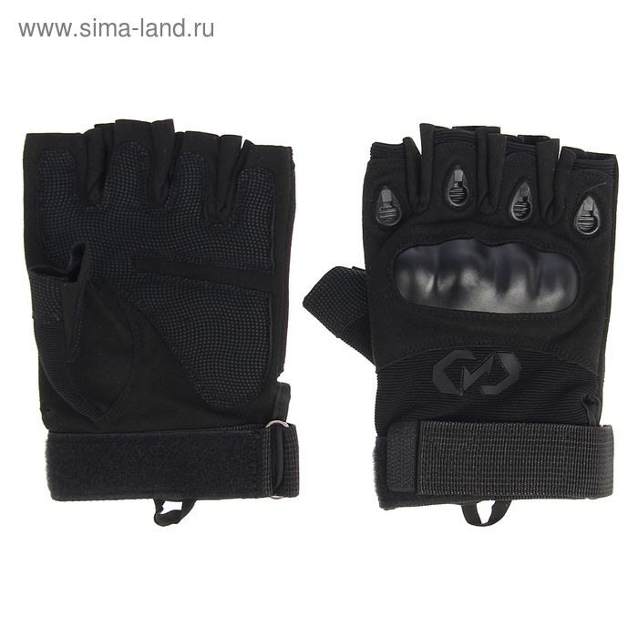 Перчатки Military Half Finder Gloves GL615, размер XL, black - Фото 1