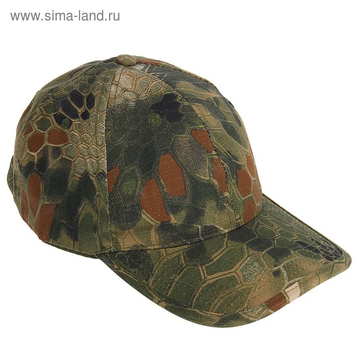 Кепка тактическая с козырьком New baseball hat CA915 mandrake camo, размер универсальный - Фото 1