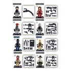 Конструктор фигурки «Полиция и грабители», 1 шт., МИКС - Фото 5