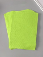 Фетр мягкий «Лайм», 1 мм, (набор 10 листов), формат А4 - Фото 2