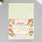 Фетр жёсткий «Топленое молоко» 1 мм (набор 10 листов) формат А4 - Фото 1