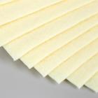 Фетр жёсткий «Топленое молоко» 1 мм (набор 10 листов) формат А4 - Фото 4