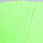 Фетр "Ярко-зеленый" 1 мм (набор 10 листов) формат А4 - Фото 4