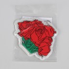 Светоотражающий элемент «Букет роз», 7 × 5,5 см, цвет красный/зелёный - Фото 4