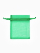 Мешочек подарочный, 7?9 см, тёмно-зелёный (комплект 100 шт) - фото 53222277