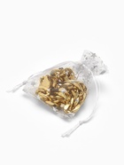 Мешочек подарочный «Звёзды с месяцем», 7×9 см, белый с серебром - Фото 6