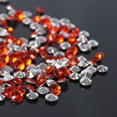 Стразы (набор 10грамм, 300шт), 5мм, цвет красный №1