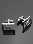 Запонки «Прямоугольник» с точечным нанесением, цвет серебро - Фото 7